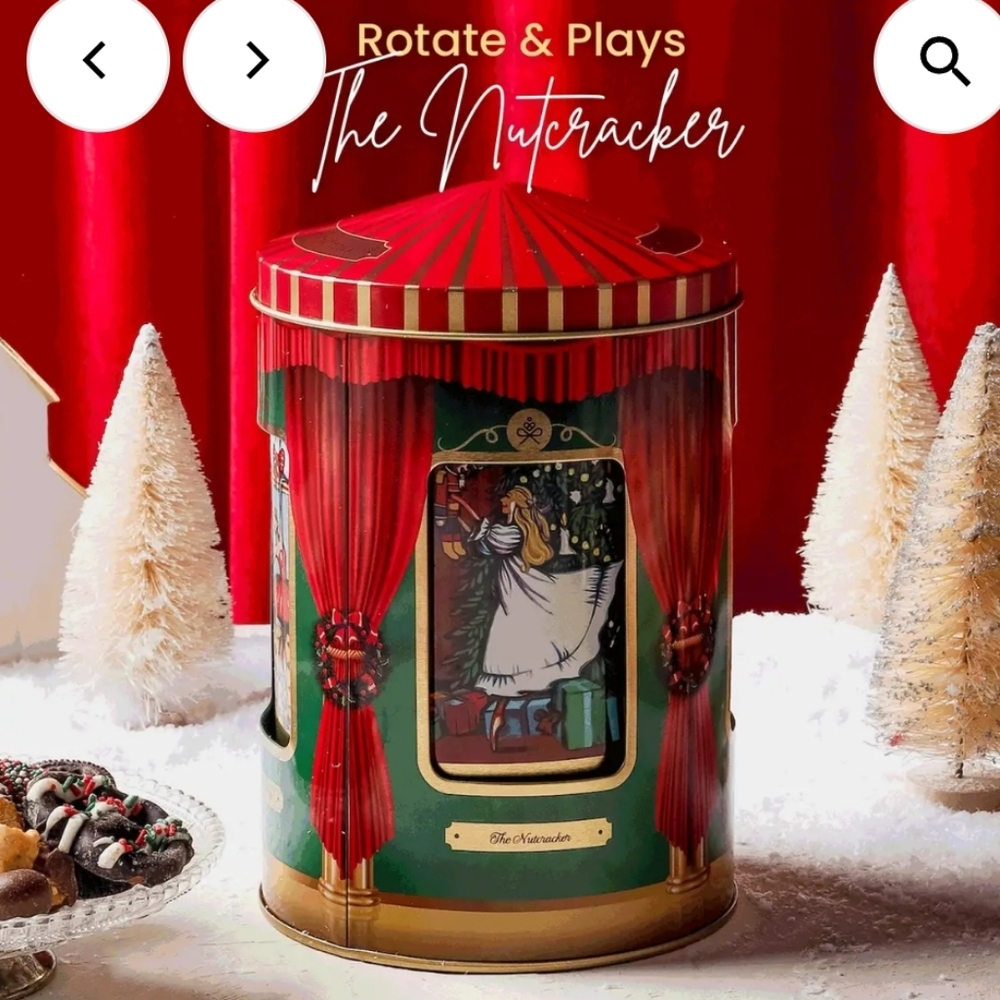 The Nutcracker Christmas Musical Tin